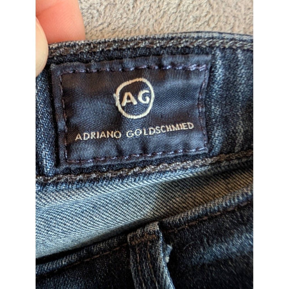 AG Adriano Goldschmied The Legging Ankle Super Skinny Jeans Dark Wash Womens 29R - Picture 2 of 5